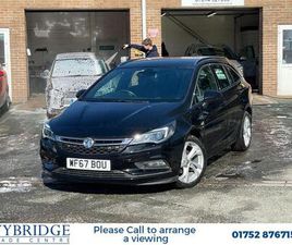 VAUXHALL ASTRA 1.4I TURBO SRI SPORTS TOURER AUTO EURO 6 (START/STOP) 5DR