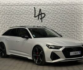 AUDI RS6 ORIGINE FR - TOIT PANO - B&O - PACK CARBONE