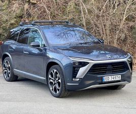 NIO ES8 LONG RANGE SIGNATURE EDITION MED BATTERIBYTTE