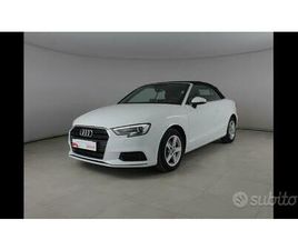 AUDI A3 III 2016 CABRIOLET - A3 CABRIO 1.6 TDI BUS