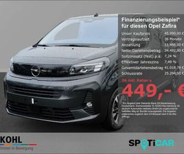 OPEL ZAFIRA GS 2.2D 180PS 7-SITZER PANORAMA KLIMAAUTO