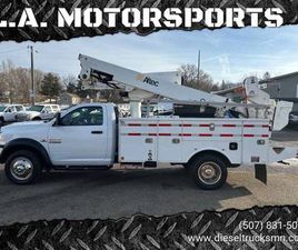 RAM TRUCKS RAM 5500 2014 RAM 5500 REG CAB 40’ LIFT BUCKET TRUCK AISIN CUMMINS DIESEL 4X4