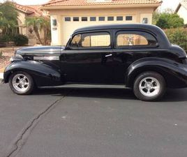 CHEVROLET MASTER DELUXE CHEVROLET 1939 BLACK MASTER DELUXE TWO DOOR