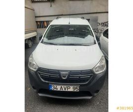 SAHIBINDEN DACIA DOKKER 1.5 BLUEDCI AMBIANCE 2021 MODEL İSTANBUL 86.000 KM BEYAZ - 38196518 | ARABAM.COM
