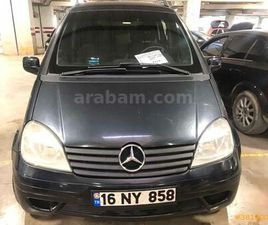 SAHIBINDEN MERCEDES - BENZ VANEO 170 CDI TREND 2004 MODEL BURSA 224.000 KM SIYAH - 38190093 | ARABAM.COM