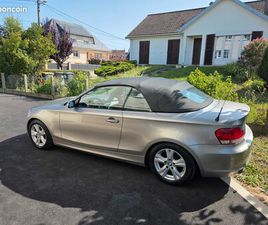 BMW SÉRIE 1 CABRIOLET (E88) 120I 170 CH LUXURY – INTÉRIEUR BEIGE – 2008 – 93 500 KM