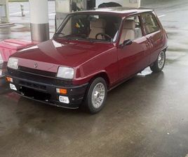 RENAULT R5 ALPINE R5 ALPINE TURBO 1982