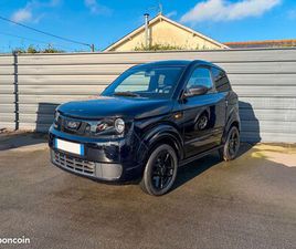 LIGIER MYLI [URL MASQUÉE POUR VOTRE SÉCURITÉ] NOIRE ÉLECTRIQUE - VOITURE SANS PERMIS