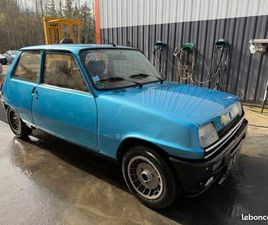 ◊ RENAULT 5 ALPINE TURBO — 05/1982 — 88 000 KM — A RESTAURER