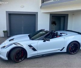 MAGNIFIQUE CORVETTE C7 AT8 CABRIOLET GRAND SPORT MATRIX GREY FINITION 3LT PACK Z51, PACK PERFORMANCE