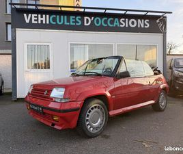 RENAULT SUPER 5 RENAULT SUPER 5 FIVE CABRIOLET EBS
