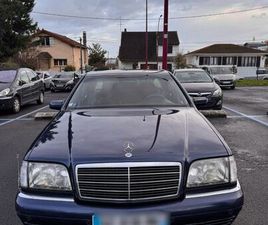 MERCEDES CLASSE S S 320 TRÈS BELLE MERCEDES S320 W140 – 127 000 KM – ÉTAT EXCEPTIONNEL – BVA 5 RAPPORTS – TOUTES OPTIONS – FUTURE COLLECTION (30 ANS EN AVRIL)