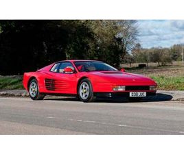 FERRARI TESTAROSSA 1987 FERRARI TESTAROSSA COUPÉ