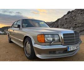 MERCEDES CLASSE S 500 SEL 1985 MERCEDES-BENZ 500SEL (W126) AMG TRIBUTE 280HP
