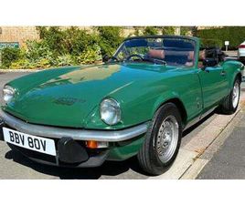 1980 TRIUMPH SPITFIRE 1500 VENTE AUX ENCHÈRES