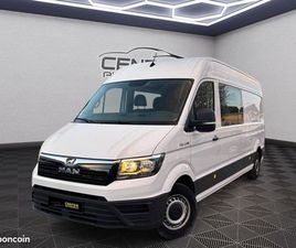 MAN TGE 3.140 2.0 TDI 16V L3H3 FOURGON LONG SURÉLEVÉ 140 CV {TVA RÉCUPÉRABLE - 95.000 KM - 7 PLACES}