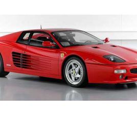 FERRARI TESTAROSSA F512M FERRARI F512M LHD ONLY 21,750 MILES 1995 A VENDRE