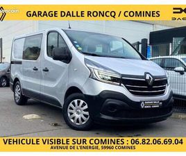 RENAULT TRAFIC 2.0 DCI EDC GRD CONFORT 6 PLACES L1H1 1000 CABINE APPROFONDIE BOITE AUTOMATIQUE/RA...