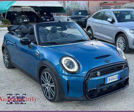 MINI CABRIO COOPER MINI 2.0 S YOURS AUTO PELLE LED C18 BLACK