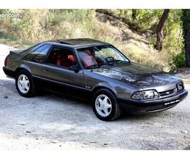 FORD MUSTANG FOXBODY LX 5.0 V8 (1991) - RESTAURÉE & UPGRADÉE - CG COLLECTION