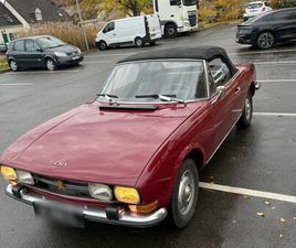 PEUGEOT 504 CABRIOLET 2.0L INJECTION PHASE 1