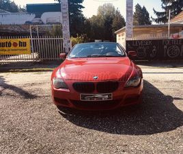 BMW 645CI CABRIO (AUTOMATA) AKCIÓÓÓ!!! AZ IGAZI V8-AS BRUTÁLIS HANGHATÁS! TUNING KIPUFOGÓ RENDSZER!