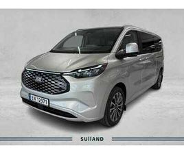 FORD TOURNEO CUSTOM BEV 65KWH 286HK TITANIUM X L2 |8 SETER|FAMILIE BIL|