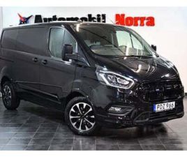 FORD TRANSIT CUSTOM FORD TRANSIT CUSTOM 310 SPORT 2.0 185HK AUTO DRAG D-VÄRMARE 3-SITS