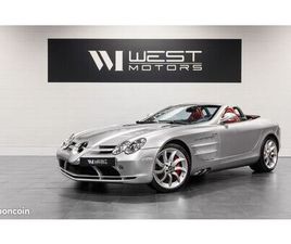 MERCEDES SLR ROADSTER 5.4 V8 626 – IMMAT FRANCE / BAQUETS CARBONE / ÉCHAPP. SPORT / BOSE / COLLECTOR / 1 OF 500