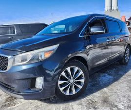 2016 KIA SEDONA SX 8 PASSAGER GARANTIE 1 ANS