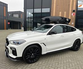 BMW X6 - XDRIVE40I HIGH EXECUTIVE PANO HEAD-UP CARBON INT KEYLESS 360 BTW AUTO/BOMVOL ENIGE NL