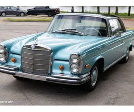 MERCEDES 220 SE COUPÉ BLEU VINTAGE