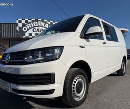 VOLKSWAGEN TRANSPORTER T6 VOLKSWAGEN T6 TRANSPORTER FOURGON/COMBI VOLKSWAGEN TRANSPORTER T6 HAYON IDEAL VAN VITRE 2 PLACES RADAR ETC...(18 250HT)