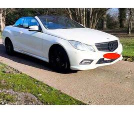 MERCEDES CLASSE E CABRIO MERCEDES-BENZ, E CLASS, CONVERTIBLE, 2010, SEMI-AUTO, 2987 (CC), 2 DOORS