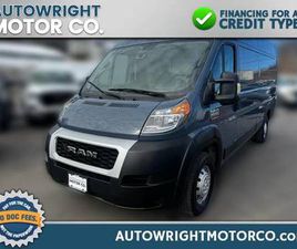 2019 RAM PROMASTER CARGO VAN 3500 HIGH ROOF 159 WB EXT