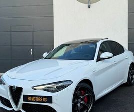 ALFA ROMEO GIULIA 2.0 TB 280CV VELOCE Q4 AT8 - 1ERE MAIN - TOIT OUVRANT - GPS
