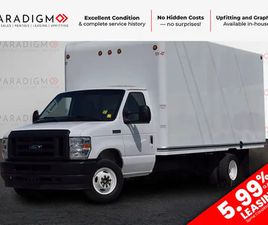 2023 FORD E-SERIES CUTAWAY 176 16 FT CUBE BOX STANDARD TRUCK