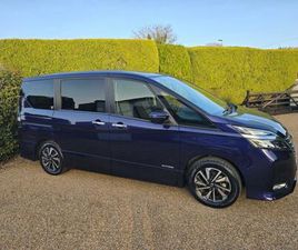 NISSAN SERENA 2.0 S-HYBRID HIGHWAY STAR V- AUTOMATIC (8SEATER)- 5DR-BLUE- 2019