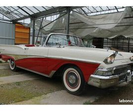1958 FORD FAIRLANE 500 SKYLINER EN FRANCE