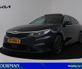 KIA OPTIMA SPORTSWAGON 1.6 T-GDI GT-LINE | PANORAMADAK | 360 CAMERA | LEDEREN BEKLEDING | NEDERLANDSE AUTO |