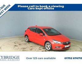 VAUXHALL ASTRA 2017 VAUXHALL ASTRA 1.0I TURBO SRI NAV ECOFLEX (START/STOP) HATCHBACK