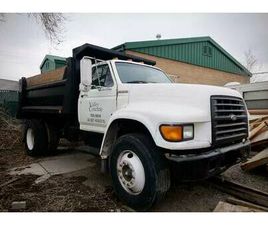 1997 FORD F-800 DIESEL DUMP TRUCK 19K GVWR RUNS & DRIVES $5,000 OBO