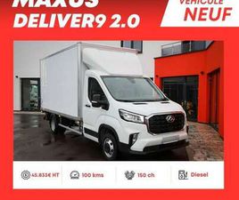 DELIVER9 2.0 150CH PROPULSION CAISSE 20M3 HAYON 750KG