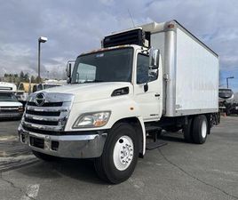 USED 2012 HINO 268 CUBE VAN WITH POWER TAILGATE DIESEL REEFER