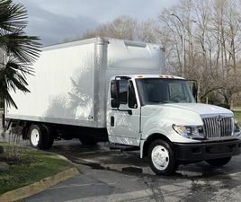 USED 2014 INTERNATIONAL TERRASTAR 16-FOOT CUBE VAN WITH POWER TAILGATE