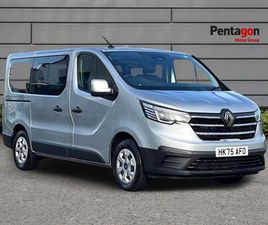 RENAULT TRAFIC 2.0 DCI SL28 ADVANCE EDC L1 H1 EURO 6 (START/STOP) 5DR (9 SEAT)