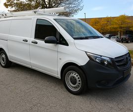 2018 MERCEDES‑BENZ METRIS CARGO VAN •LADDER RACK + CONDUIT