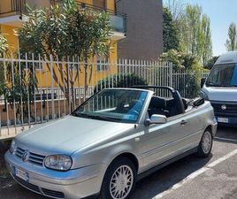VOLKSWAGEN GOLF CABRIOLET VOLKSWAGEN GOLF CABRIO 1.6