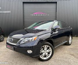 LEXUS RX RX 450H LEXUS RX 450H 3.5 V6 299 AWD PACK PRÉSIDENT TECHNO CONFORT E-CVT - SUIVI LEXUS