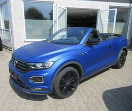 VOLKSWAGEN T-ROC CABRIO R-LINE 1.5 TSI DSG EDITION BLUE NAVI AHK KAMERA LEDER LED ACC ALU 19 AID ASSIST CLIMATRONIC SITZHEIZUNG